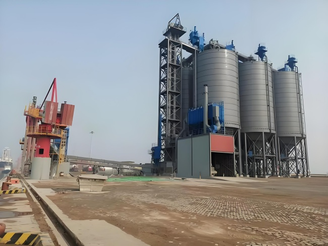 渭南高架骨料仓